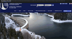 Desktop Screenshot of icold-cigb.org