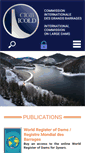 Mobile Screenshot of icold-cigb.org